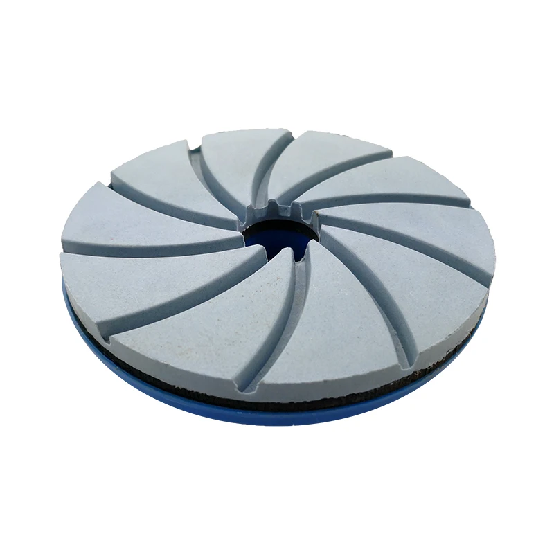 Beste RIJILEI 4  5  6   inch Slak Lock Diamant Marmer polijsten pads Betonnen vloer polijsten pad rand slijpschijf WFD22