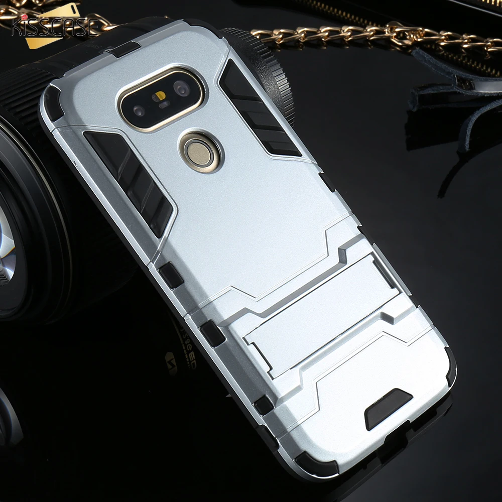 KISSCASE الهجين درع الهاتف الحالات ل LG G5 G4 2 في 1 كومبو الغطاء الخلفي Kickstand الحالات ل LG الفاخرة رقيقة جدا الهاتف المحمول قذيفة KISSCASE الهجين درع الهاتف الحالات ل LG G5 G4 2 في 1 كومبو الغطاء الخلفي Kickstand الحالات ل LG الفاخرة رقيقة جدا الهاتف المحمول قذيفة