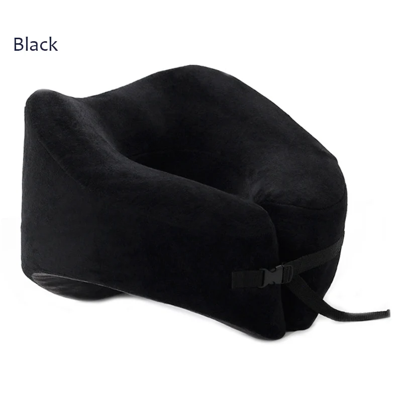 L075-U Shaped Neck Pillow Memory Foam Health Care Pillow Airplane Car Travel Pillows For Adults and Baby (3)