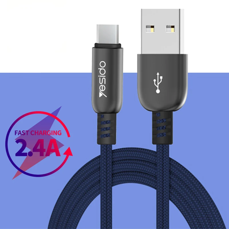 

Micro USB Cable Fast Charge Data Cord For Samsung J4 J5 J6 J7 Xiaomi Redmi Note 5 4 Android Phone Microusb Quick Charger Cables