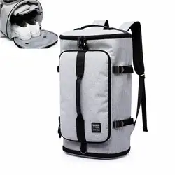 Мужская спортивная сумка с отделением для обуви Женская дорожная кожаная сумка непромокаемая оксфордская спортивная сумка для мальчика