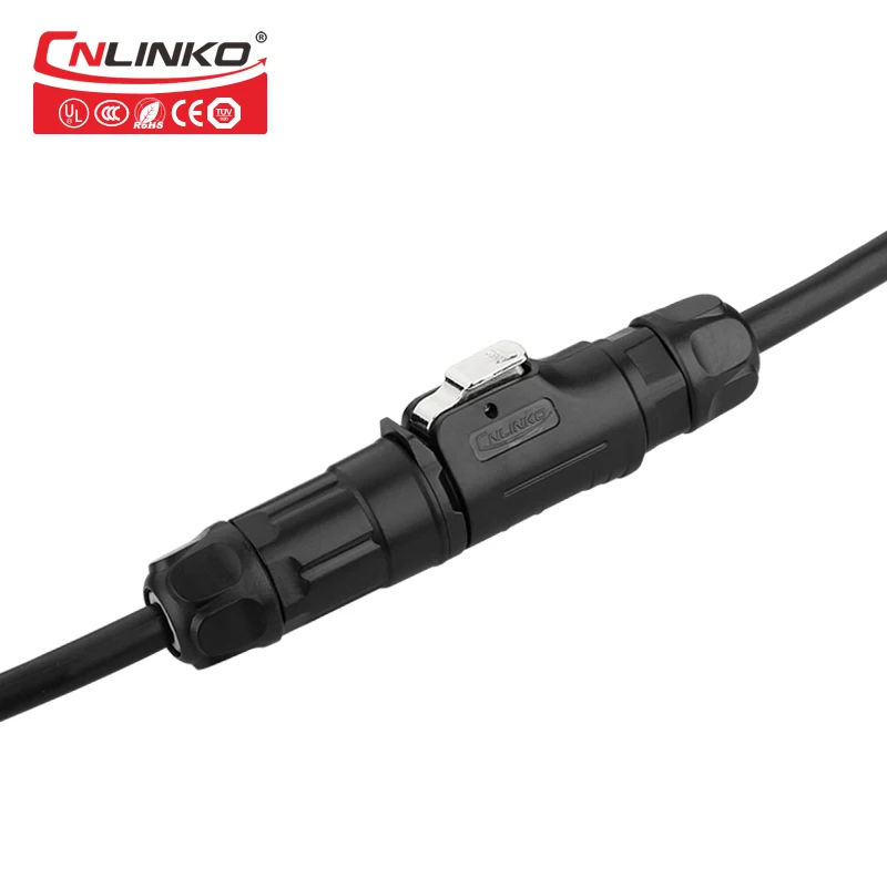 Cnlinko IP65 IP67 водонепроницаемый разъем для светодиодного освещения 3 контактный