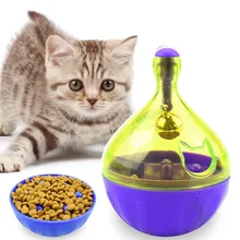 Интерактивная игрушка для кошек IQ, игрушка для игры в мяч, умнее, игрушки для домашних животных, пищевой шар, дозатор для еды, для кошек, игровые принадлежности для тренировки животных