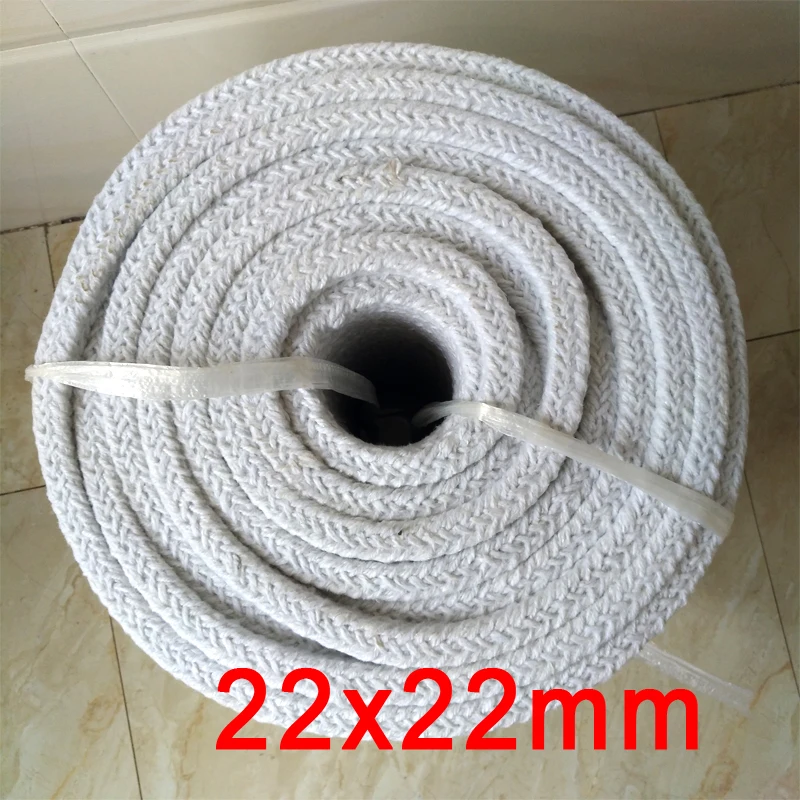 22mm x 22mm ceramic fiber packing alumina silicate fibre furnace door