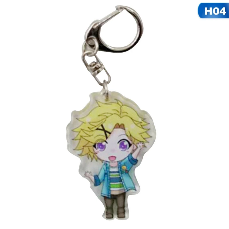 Хит продаж милый Мистик мессенджер Yoosung Jumin ПВХ акриловый брелок подвески для