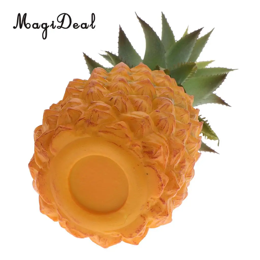 MagiDeal Large Yellow Pineapple Tropical Fruits Decorative Foam Artificial Imitation Fake Decorations Display Decor DIY Craft	