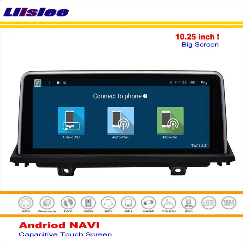 Sale Liislee Car Android GPS Nav Map Navigation System For BMW X5 E70 E71 2007~2014 Radio Stereo Audio Video Multimedia No DVD Player 3