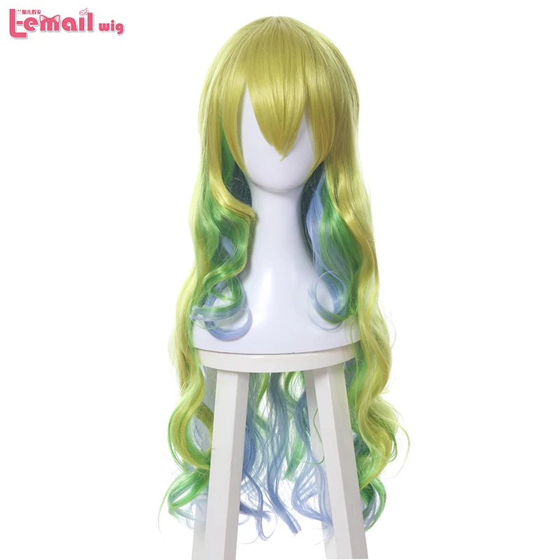 Cobayashi san Chi парик L email no Maid Dragon Cosplay Парики Kanna Tohru Quetzalcoatl Fafnir Kobayashi синтетические