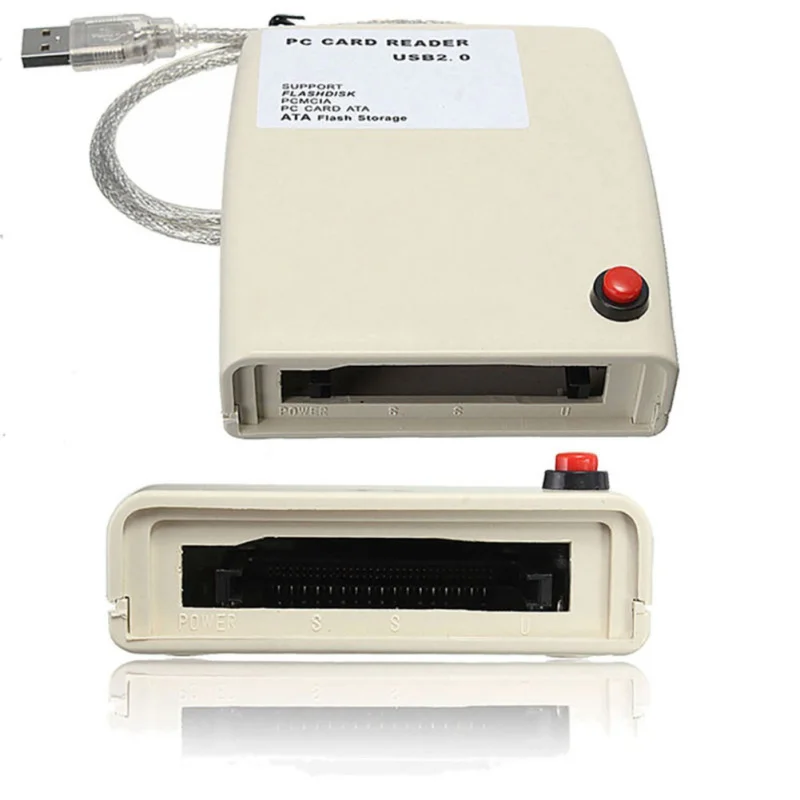 USB 2,0 до 68 Pin ATA PCMCIA флеш-память кардридер адаптер конвертер DJA99