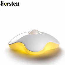 Хорстен Перезаряжаемые светодиодный ночной Светильник s 6 светодиодный теплый белый настенный светильник Авто движения светильник Сенсор ночной Светильник для Для детей комнаты