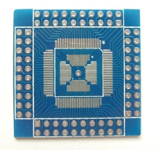 Free Shipping QFN / QFP TQFP LQFP 16-80 pin adapter DIP-sided plate | Обустройство дома