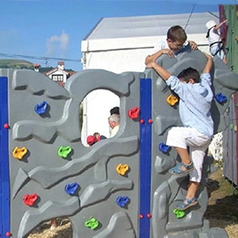 Детская открытая крытая игровая площадка пластиковая скалолазание удерживает Настенный Набор инструментов Набор скальных камней для двора игрушки для детских спортивных игр для детей