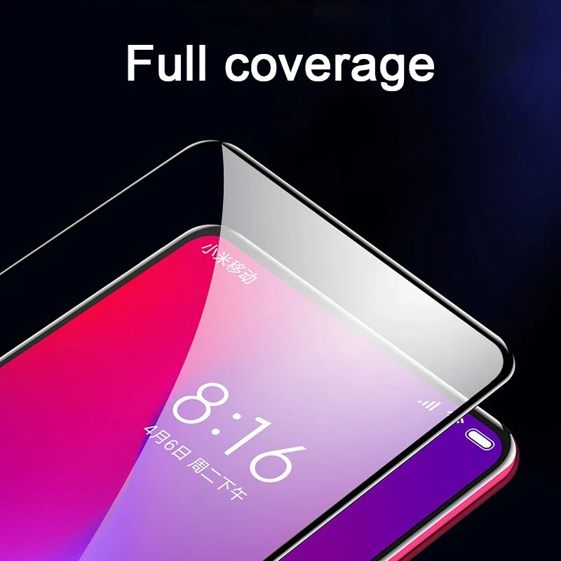 Закаленное стекло 9D для Xiaomi MiPOCO X3 NFC A2 Lite Redmi Note 9 8 7 6 5 Pro 7A 6A Note9S Note8T 2 шт.|Бамперы| |