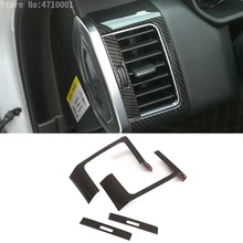Carbon Fiber Style For Land Rover Range Rover Sport RR Sport 2014-2017 ABS Dashboard Side Air Conditioning Vent Frame Cover Trim Carbon Fiber Style For Land Rover Range Rover Sport RR Sport 2014-2017 ABS Dashboard Side Air Conditioning Vent Frame Cover Trim
