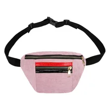 Новая мода, модная женская сумка-мессенджер с панелями для девочек, хит, цвет, на молнии, Вельветовая сумка-мессенджер, сумка на грудь, поясная сумка, дизайн, Прямая