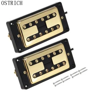 

Quality BALCK Filtertron Style Humbucker Guitar Pickup Set with Mounting Rings