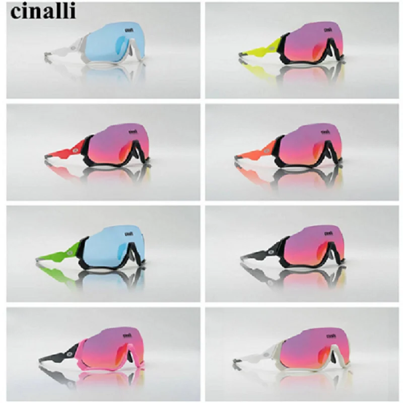 Cinalli C 088 солнцезащитные очки для езды на велосипеде гоночные очки для занятий спортом на улице TR90 кадр очки w/черные поляризованные линзы для верховой езды