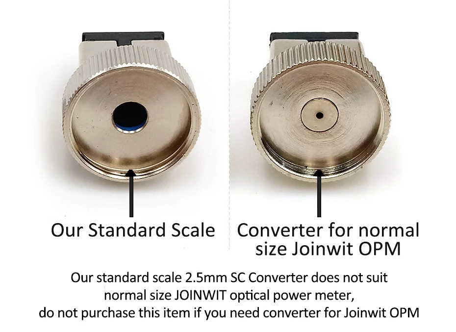 10 шт. FC в SC 2,5 мм Универсальный Соединительный адаптер для оптического измерителя мощности волоконно-оптический OPM FC-SC SC адаптер для преобразования головки