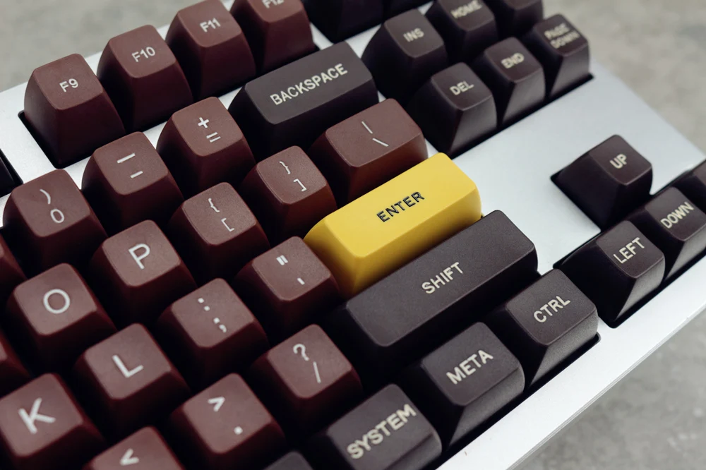 Chocolate SA profile r1 r2 r3 Etched Laser Coloring fonts PBT keycap ...