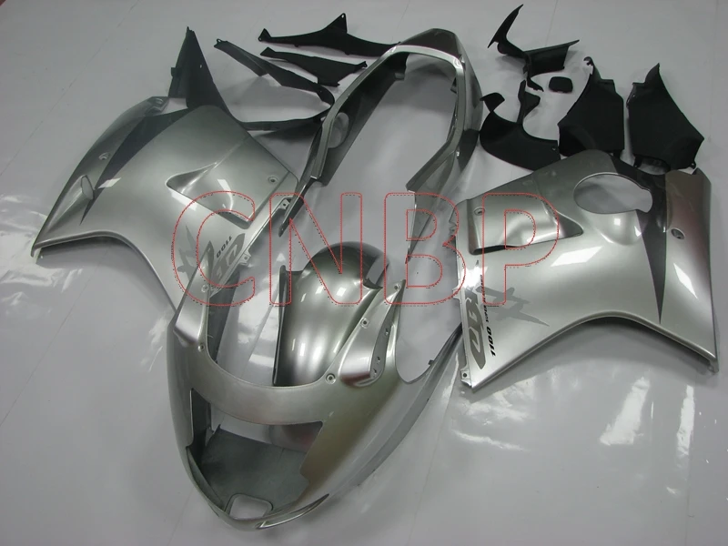 

Fairing CBR 1100 XX 1996 - 2005 Silver Plastic Fairings CBR1100XX 2003 Fairings for Honda Cbr1100XX 2001 no paint