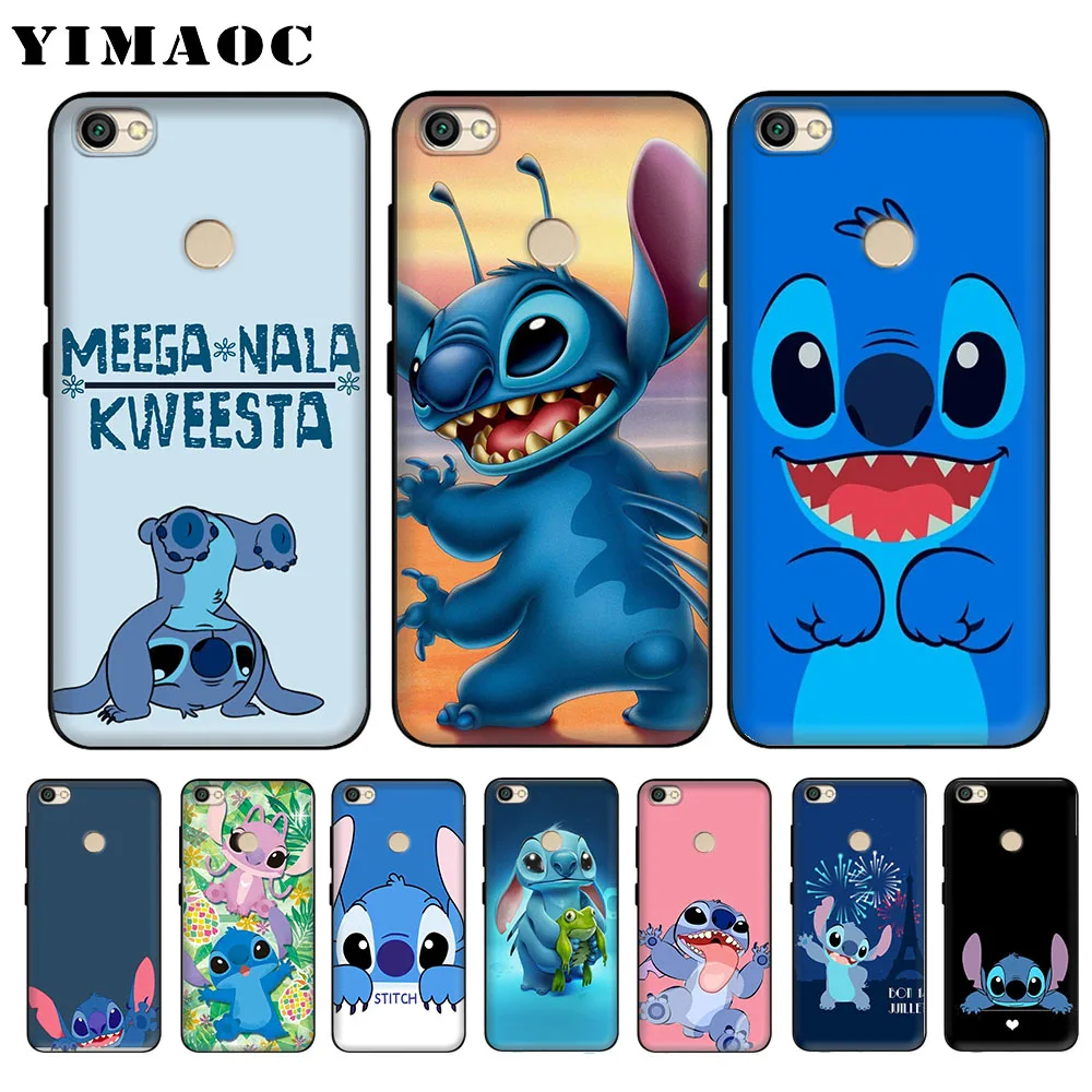 

YIMAOC Lilo Stitch fashion design Soft Case for Xiaomi Redmi 4A Note 4X 5 Plus 5A Pro Prime