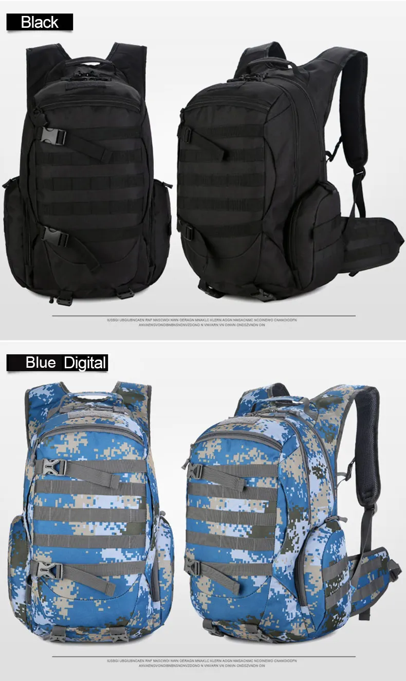 Тактический Рюкзак Molle, уличные сумки, военный рюкзак, армейская сумка, спортивная сумка для путешествий, кемпинга, походов, bolsa mochila militar XA995WD