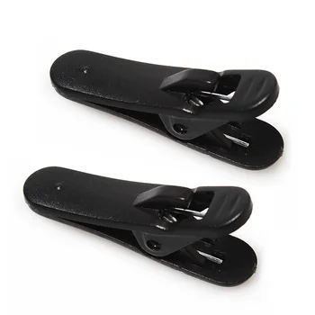 

10Pcs Black&White Earphone Cable Wire Cord Lapel Collar Charms Clip Nip Clamp Holder For Earphone Replacement MP3 MP4 Accessory