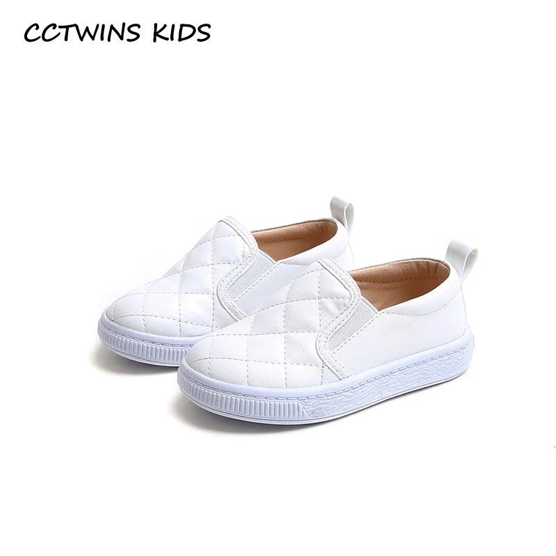 

CCTWINS KIDS 2018 Autumn Baby Girl Fashion Slip On Sneaker Children Pu Leather Trainer Boy Casual Sport Shoe Black FSO2289
