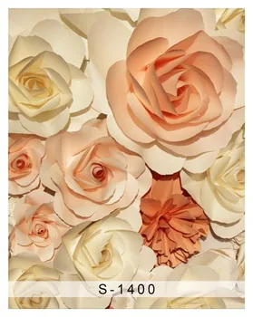 

Customize Photographic background Flower rose pink newborn vinyl backdrops photography photocall free shipping