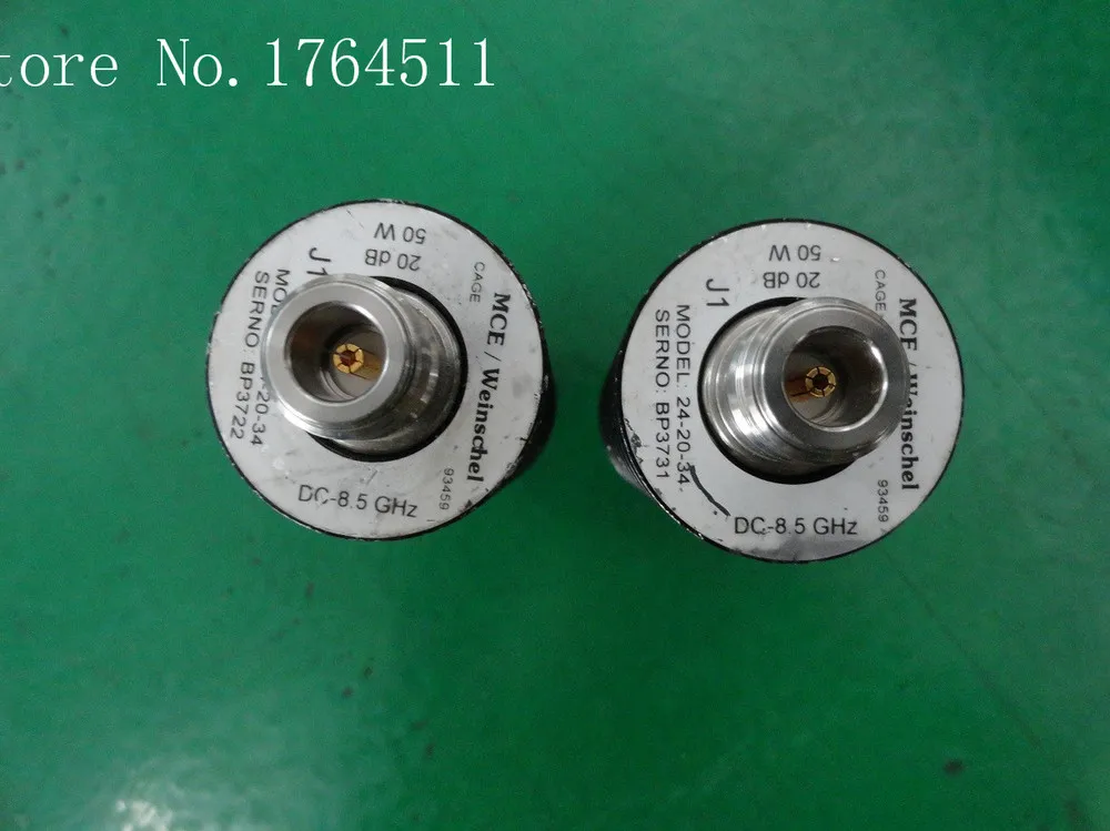 

[BELLA] Weinschel 24-20-34 DC-8.5GHZ 20dB 50W coaxial fixed attenuator