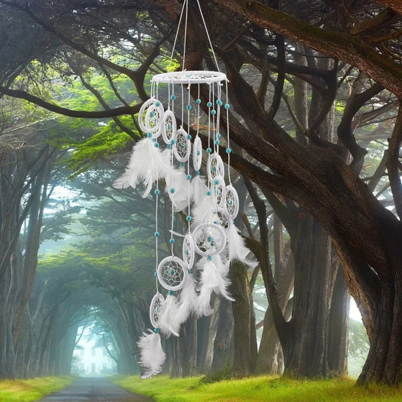 Lovely Catcher Wind Chimes Living Room Bedroom Kid White Home