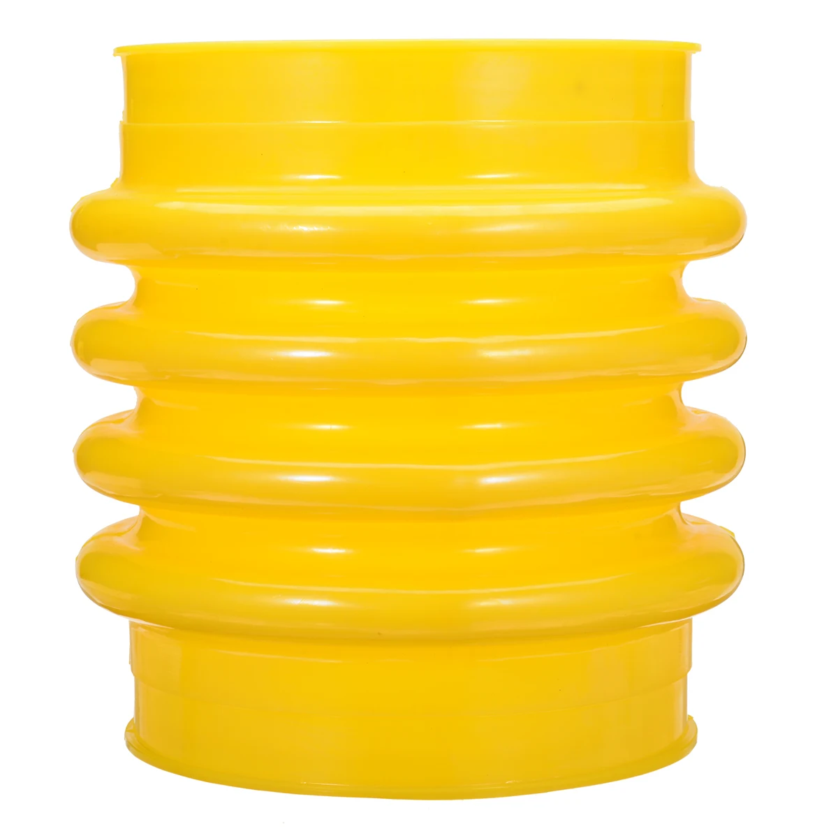 1Pcs Polyurethane Jumping Jack Bellows Boot 17.5cm Yellow For Wacker Rammer Compactor Tamper Hand Power Tools Accessories