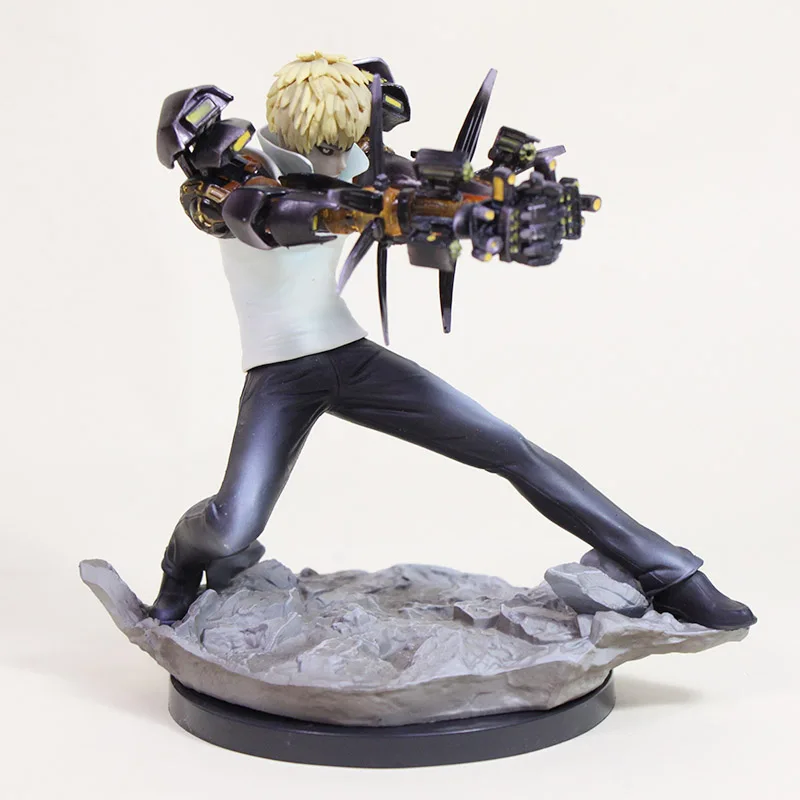 Фигурка Аниме One Punch Man фигурка Сайтама Genos ficrane ПВХ Игрушечная модель куклы 14