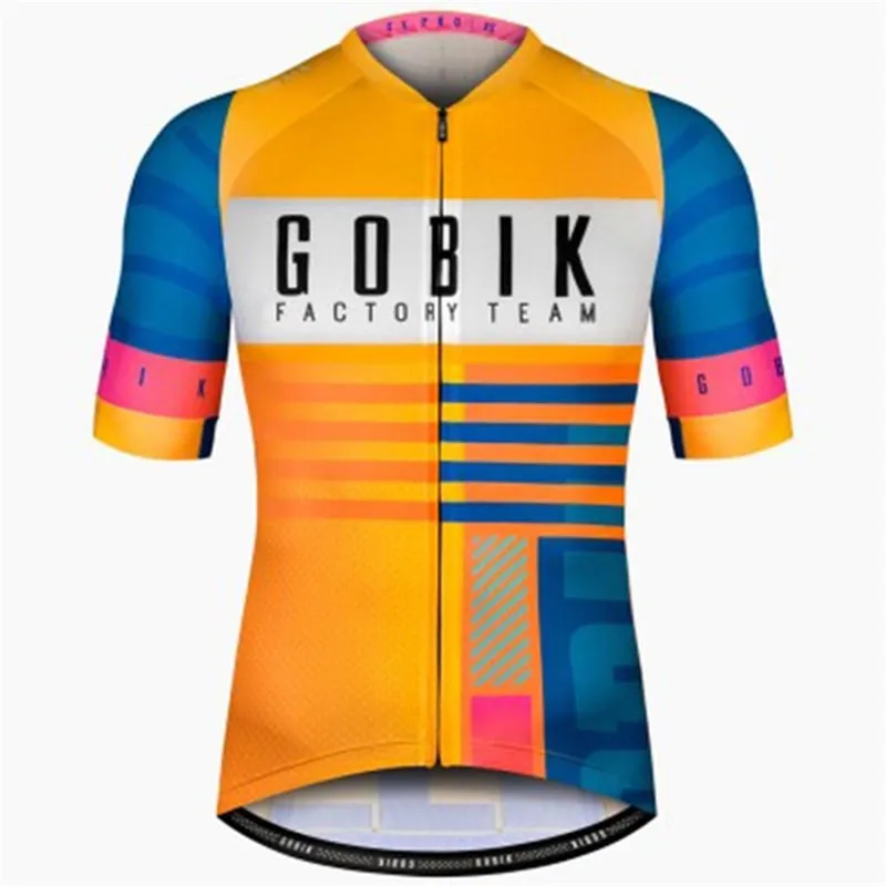 

custom GOBIK PRO FACTORY TEAM ciclismo Maillot Racing cycling jersey Men's short sleeves clothing mtb ropa DH bycicle sportswear