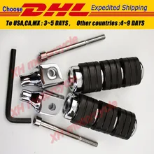 motorcycle parts Front Foot Pegs for Honda GoldWing GL1500 ACE 1100 Tourer Valkyrie