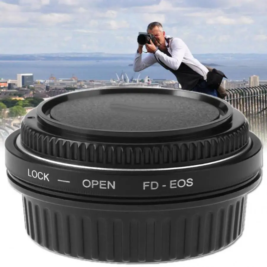 Металлическое Крепление объектива переходное кольцо для Canon FD объектив камеры EOS