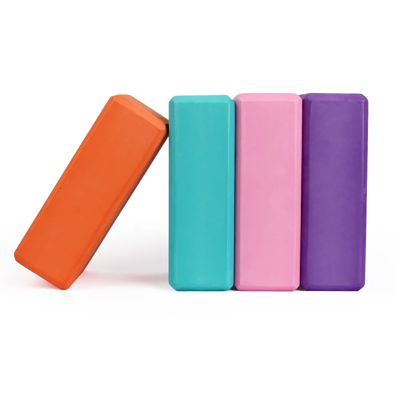 

EVA Yoga Block Colorful Foam Block Brick Exercise Fitness Tool Exercise Workout Stretching Aid Body Shaping Health Training