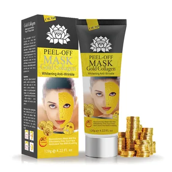 

120g/60g 24K Gold Collagen Face Mask for Anti Aging Anti Wrinkle Facial Moisturizing Masks Blackhead Acne Remover TSLM2