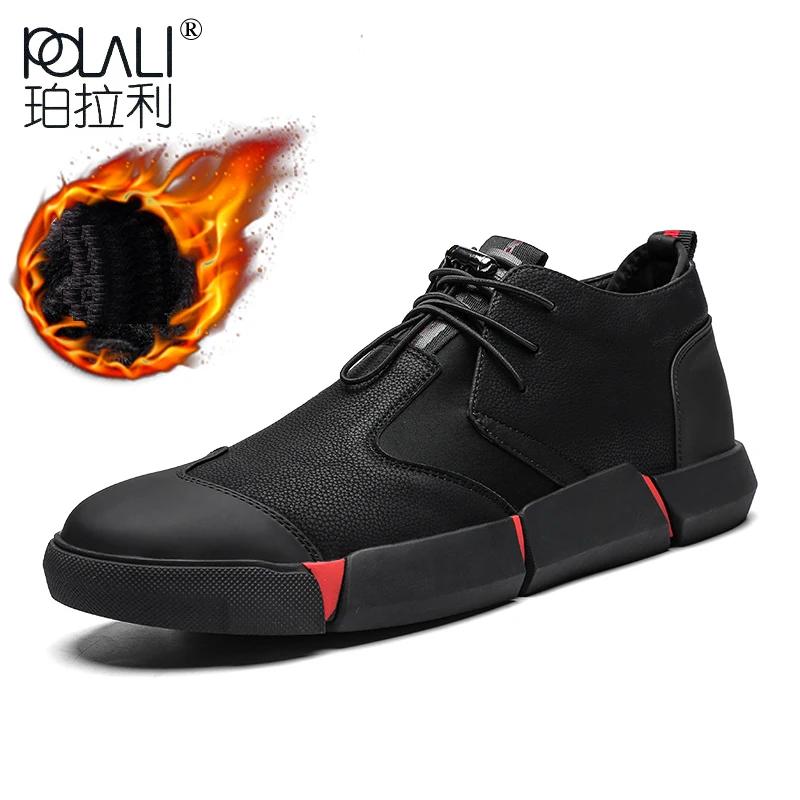 Новая брендовая Высококачественная мужская кожаная повседневная обувь черного цвета Модные дышащие кроссовки модные LG-11 на плоской подошве