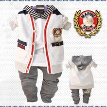 Anlencool/ г.; ; хлопковый кардиган из трех предметов в европейском стиле для маленьких мальчиков на весну и осень