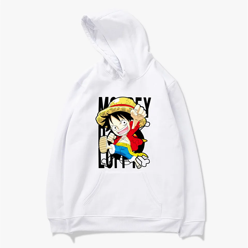 

One Piece Luffy Lovely Characters Hoodies Men And Women Autumn Casual Pullover Sweats Hoodie Fashion Sweatshirts MWT079