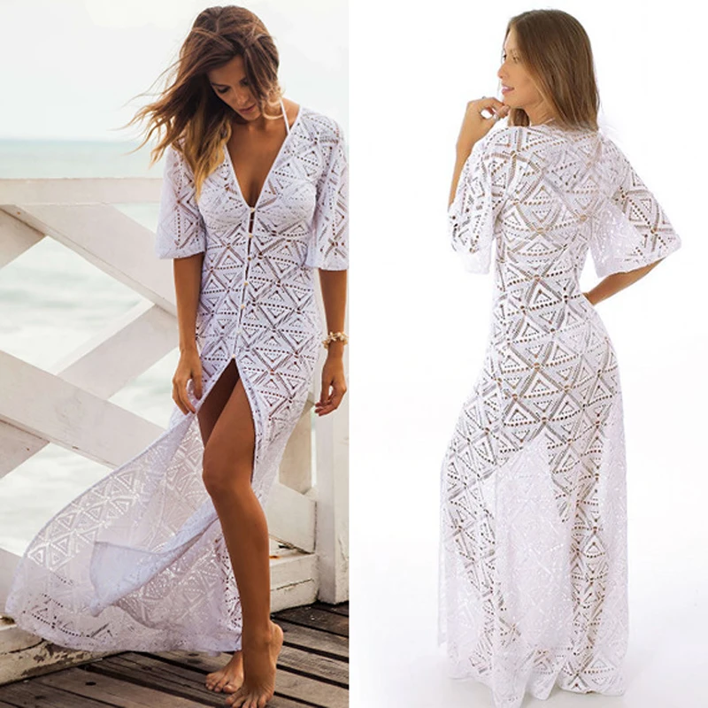 Beach Dresses 2019 Summer Clothes For Women Cover Up Ups Swimwear