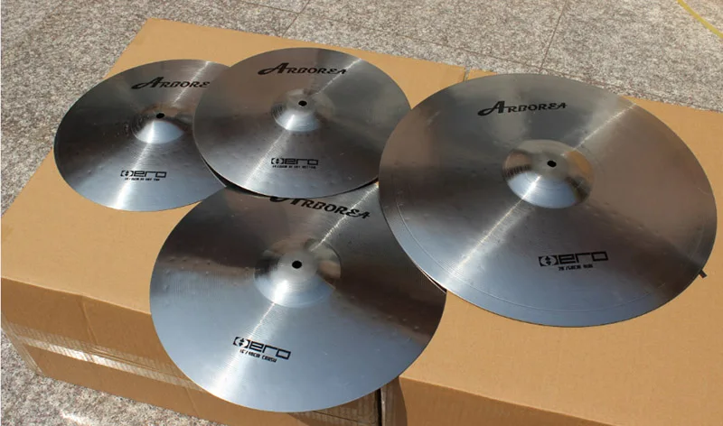 Набор из 4 тарелок Arborea Hero hihat 14 дюймов 16 crash 18 ride 20 дюймов|cymbals set|cymbal baghihat cymbals |