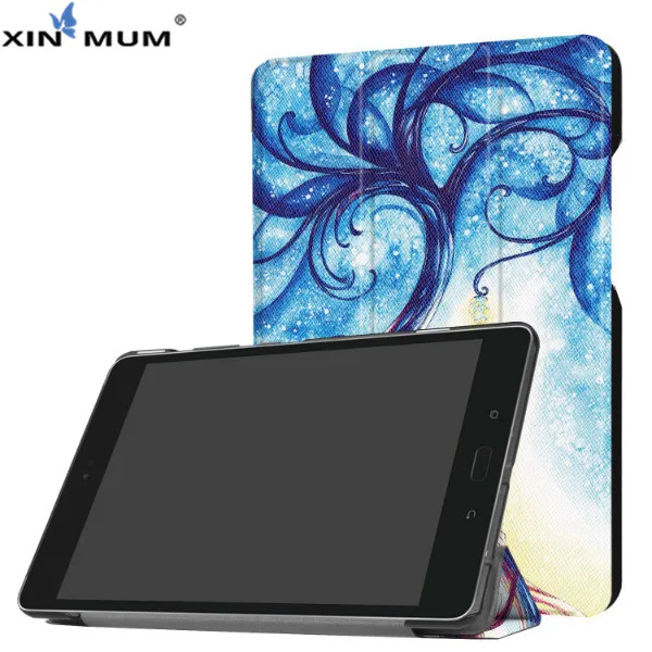 

XIN-MUM Printed Filp Stand Case for Asus Zenpad Z8S ZT582 ZT582KL 8 Inch Case Auto Wake Sleep Magnet Cover for Zenpad Z8S ZT582