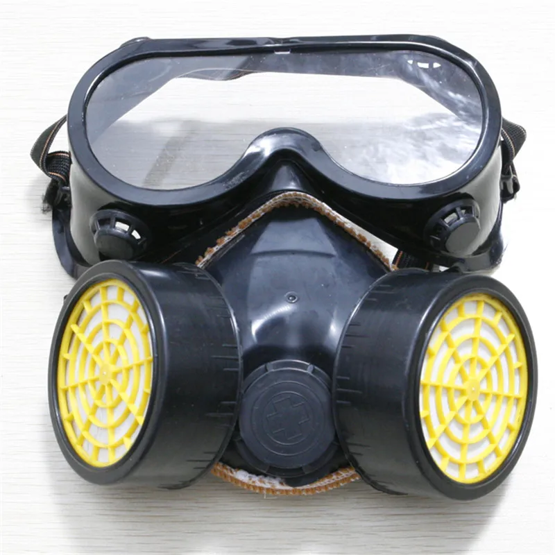 1PC Industrial Safety Protection Filter Dual Gas Mask