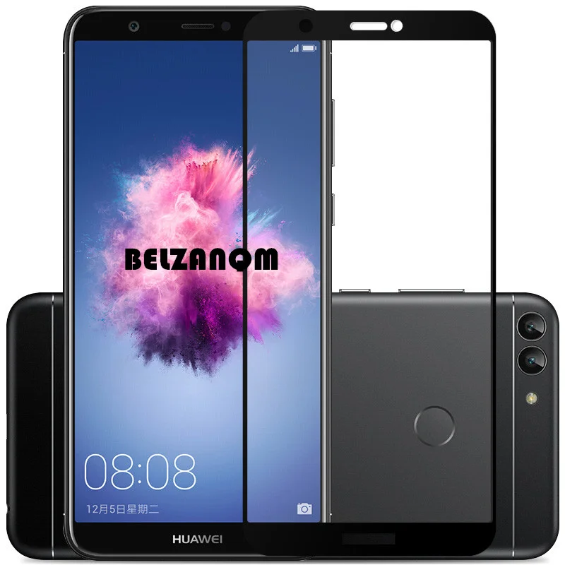 

3D Full Cover Tempered Glass For Huawei P Smart FIG-LX1 Screen Protector Phone Cover Film Coque for Huawei P Smart Glass Fundas