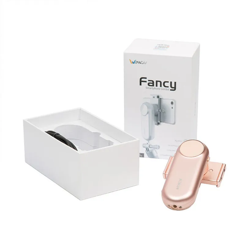  Fancy 1-Axis Handheld Gimbal Smartphone Stabilizer Phone Holder for Live Show Selfie Video For iPho