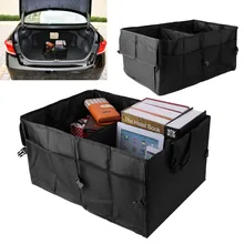 2017 Nuevo Coche Plegable Back-Up Caja De Almacenamiento Tronco Bolsa de Vehículos Contenedor Caja de Herramientas Multifuncional Organizador Styling Accesorios para Automóviles