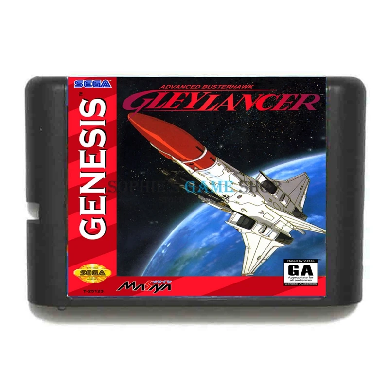 

Gleylancer Game Cartridge Newest 16 bit Game Card For Sega Mega Drive / Genesis System