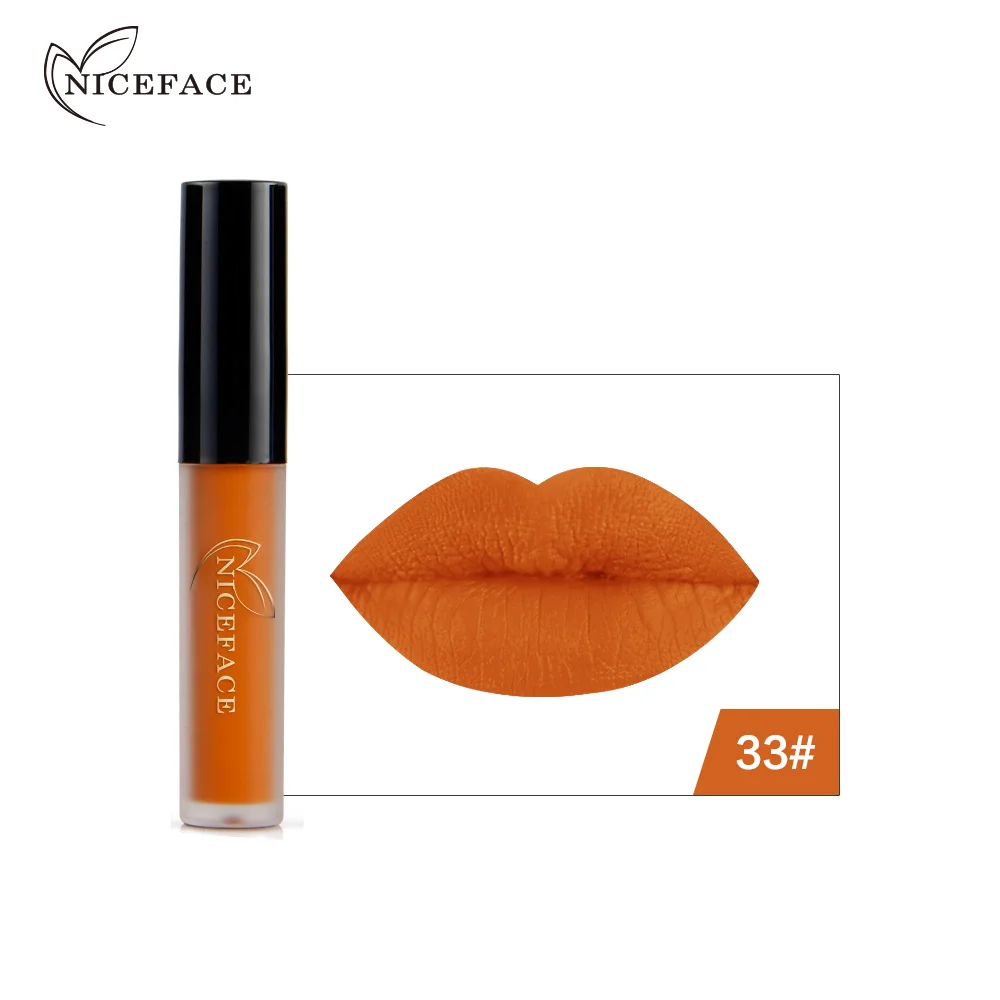 Niceface brand new السائل القوطية نمط الصباغ للماء أحمر أخضر أزرق غامق أسود لمعان ماتي هالوين ماكياج
